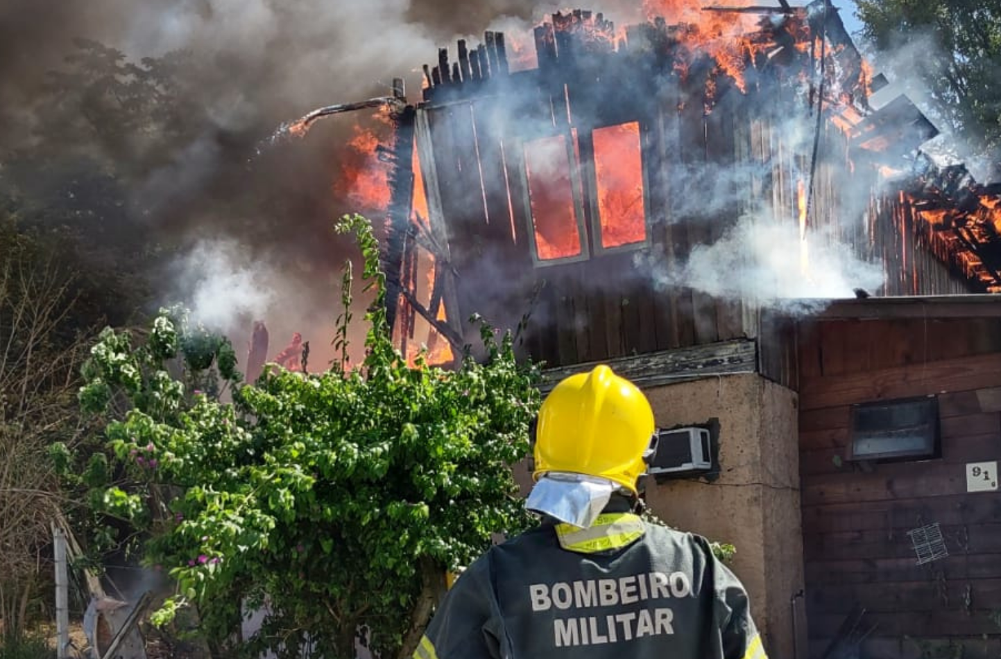 Foto: Reprodução/  Corpo de Bombeiros