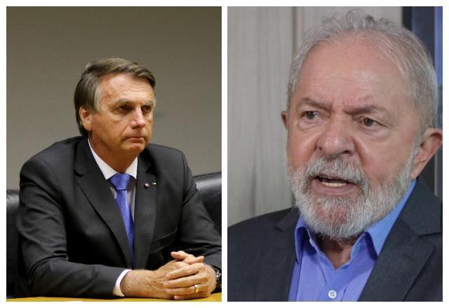 Bolsonaro e Lula. Foto:  Reprodução | Agência Brasil e Instagram