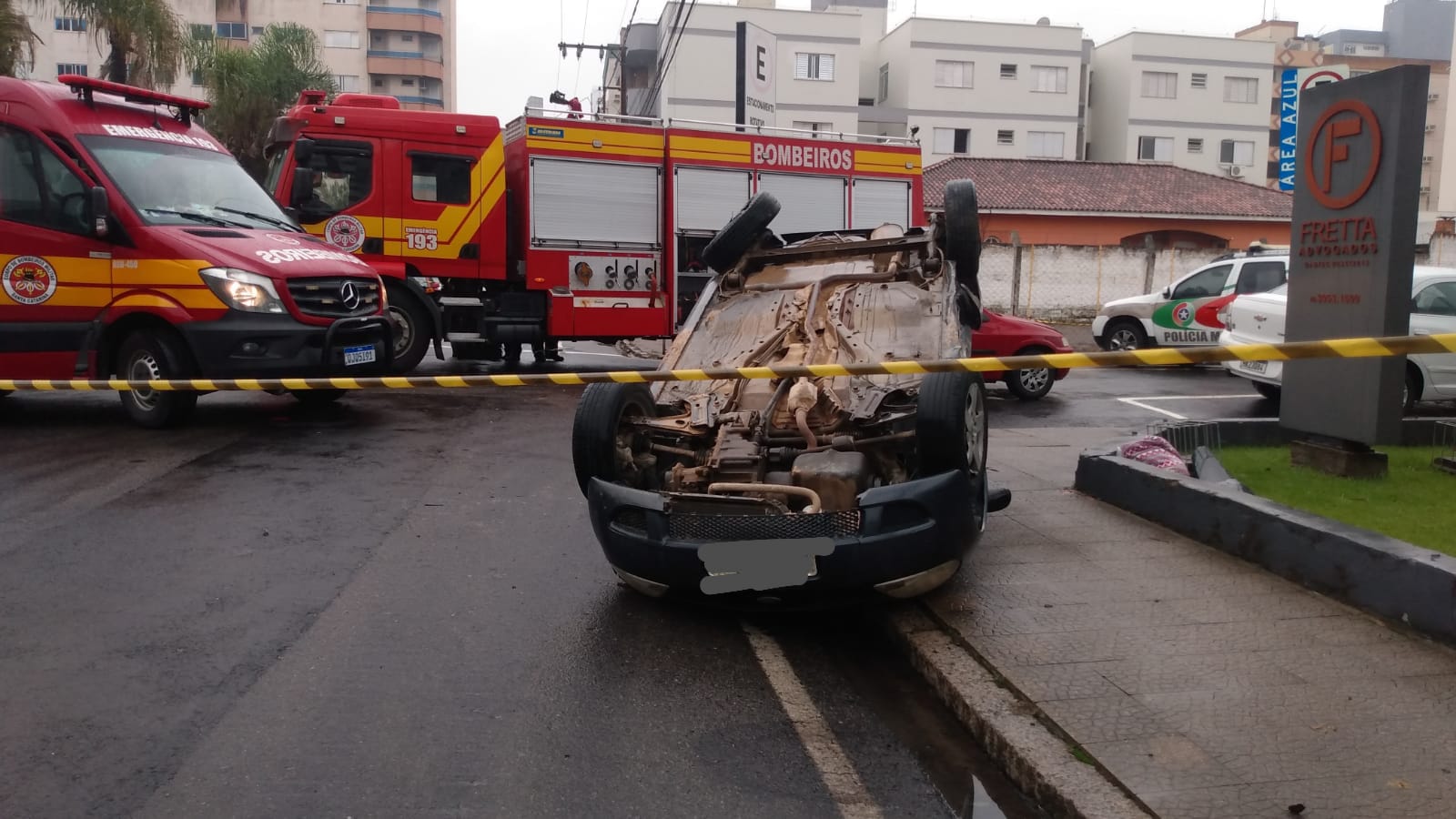 Foto: Corpo de Bombeiros Militar\Divulgação 