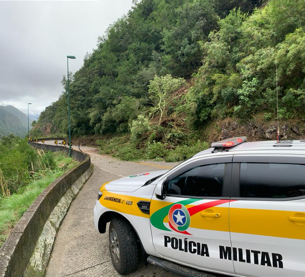 Serra do Rio do Rastro em estado de alerta devido as chuvas