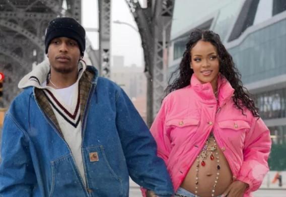Rihanna e A$AP Rocky. Foto: Reprodução/The Grosby Group
