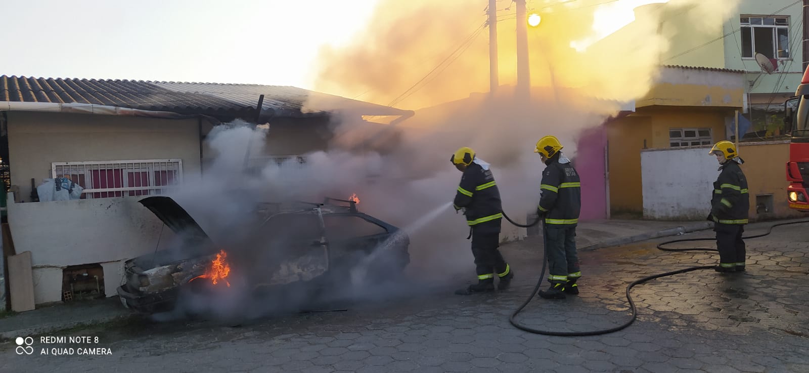 Foto: Bombeiros de Navegantes