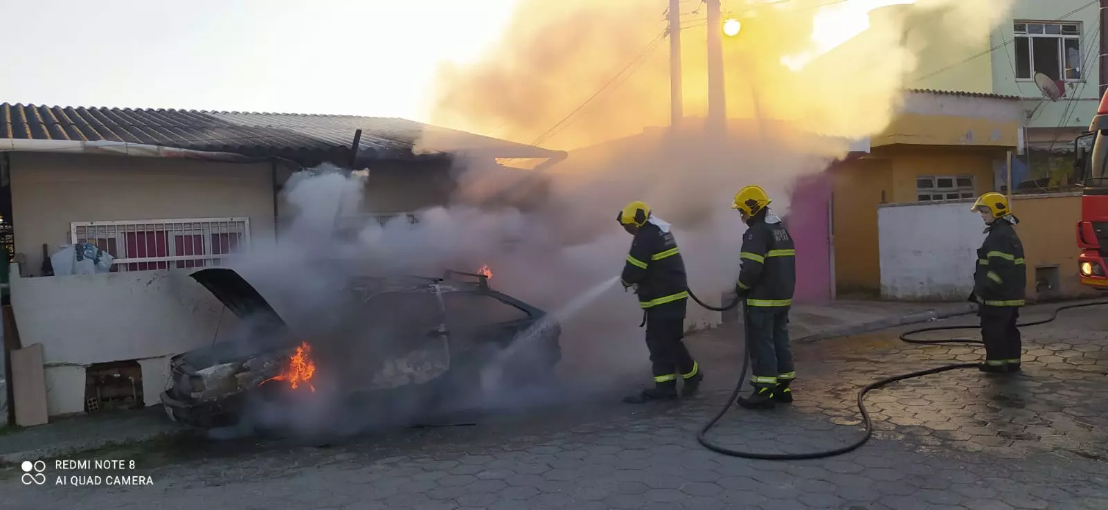 Foto: Bombeiros de Navegantes