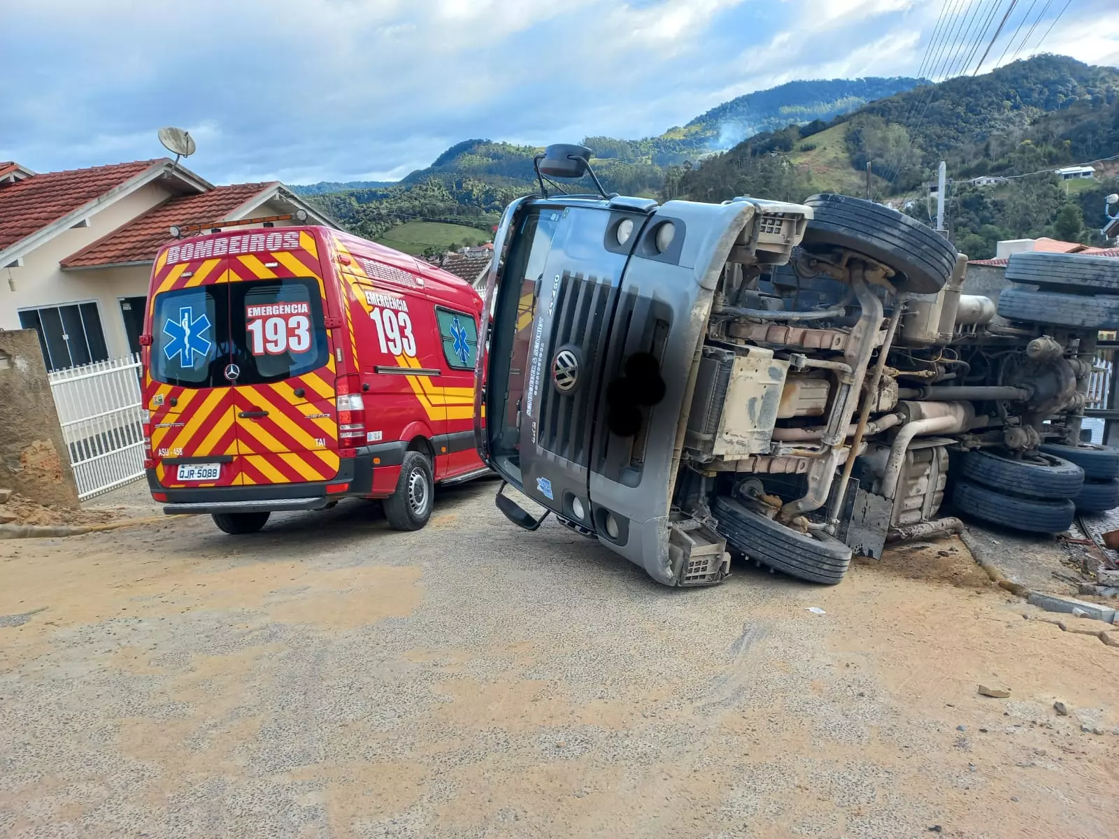 Foto: Corpo de Bombeiros / Divulgação