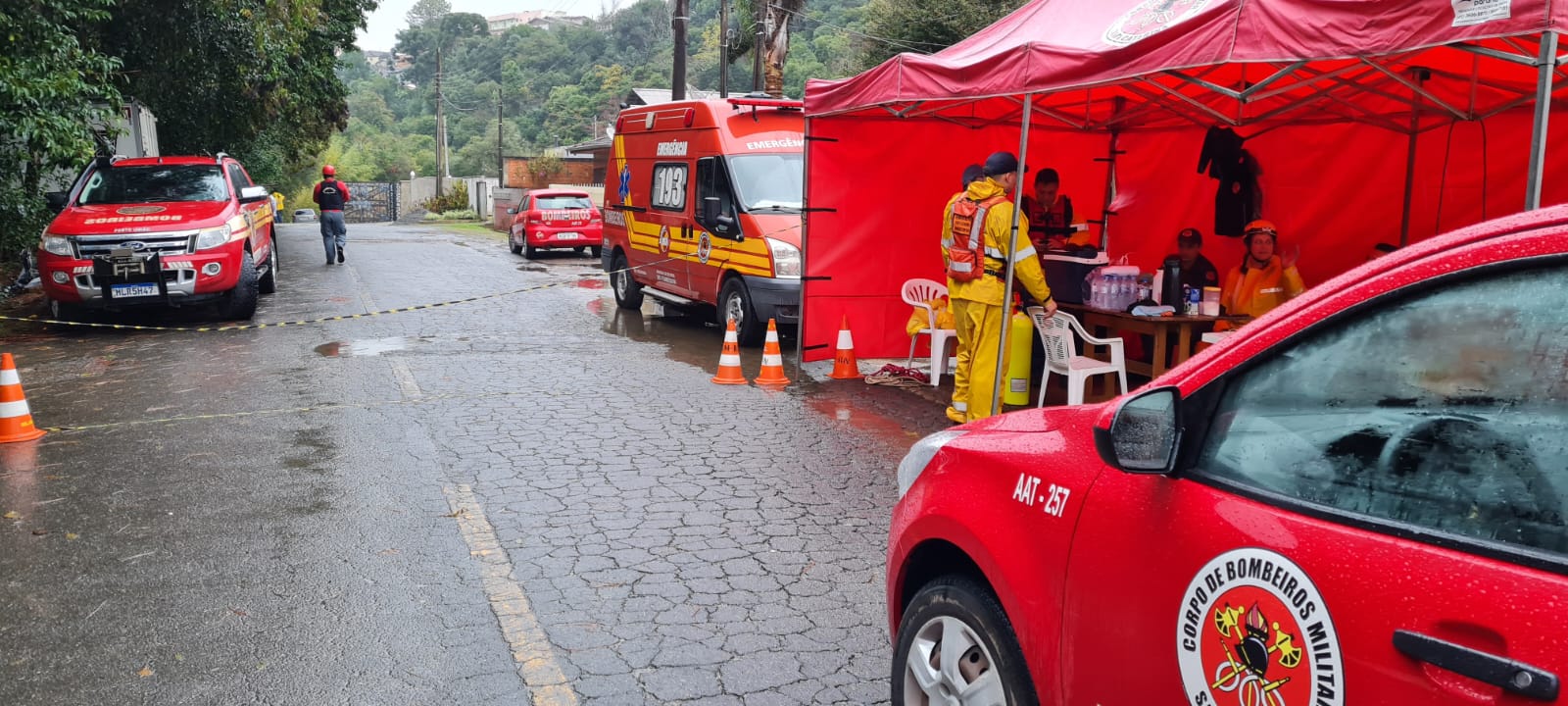 Foto: Corpo de Bombeiros / Divulgação