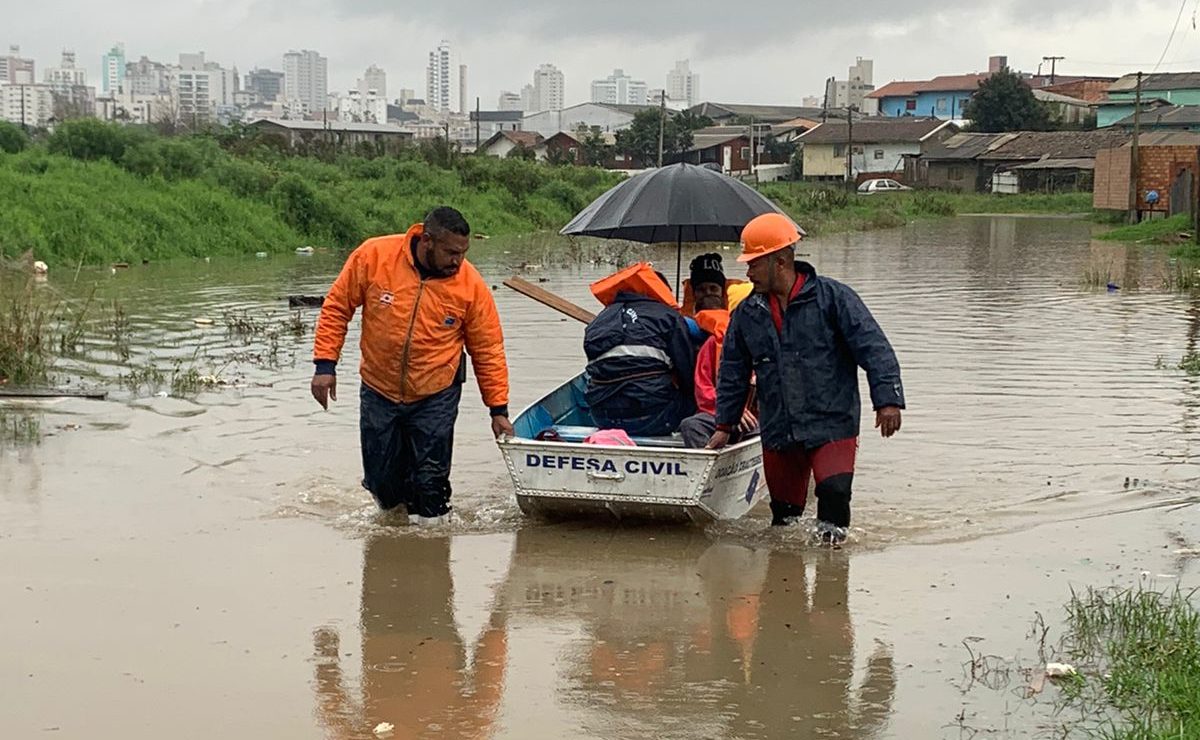 Foto: Defesa Civil de Lages/Divulgação 