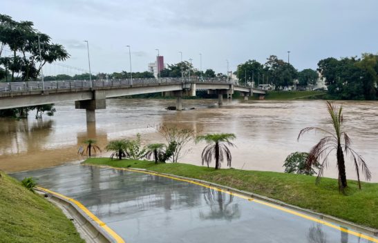 Defesa Civil emite alerta para inundações no Oeste e Sul de SC; veja imagens