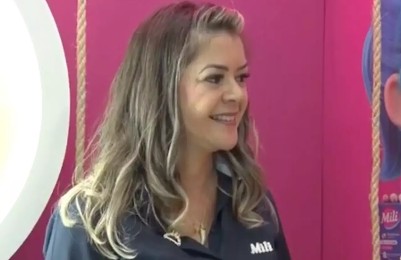 Head de marketing da Milli, Renata Maciel. Foto:  Vídeo SCC SBT | Reprodução 