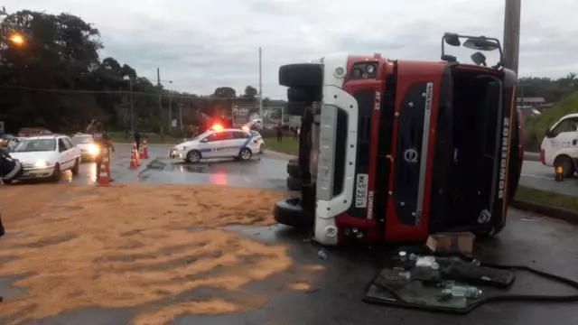 Bombeiro militar que sofreu acidente com tanque recebe alta