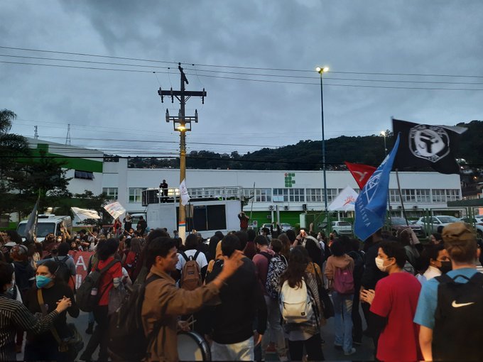 Foto: UFSC à Esquerda / Reprodução