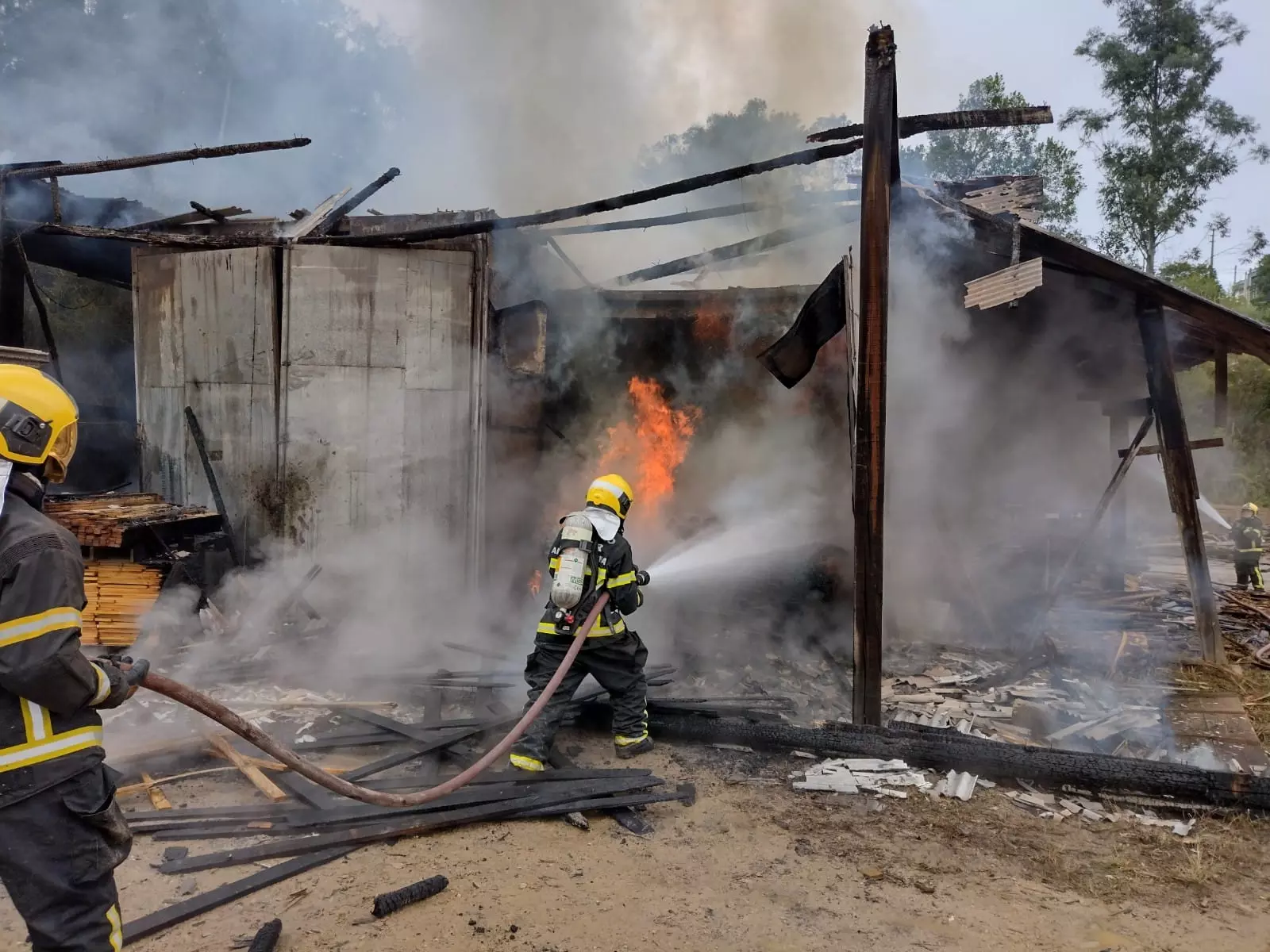 Foto: Corpo de Bombeiros Militar/Divulgação