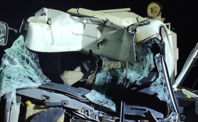 Caminhoneiro fica ferido após grave acidente no Oeste de SC