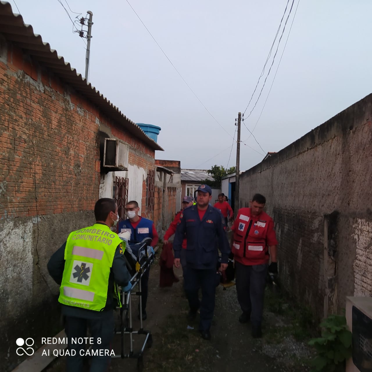 Foto: Corpo de Bombeiros de Navegantes / Divulgação