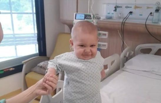 Diagnosticado com leucemia, menino de 1 ano e 4 meses precisa de ajuda