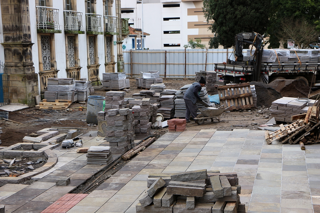 Revitalização do Largo da Catedral ficará pronta em agosto