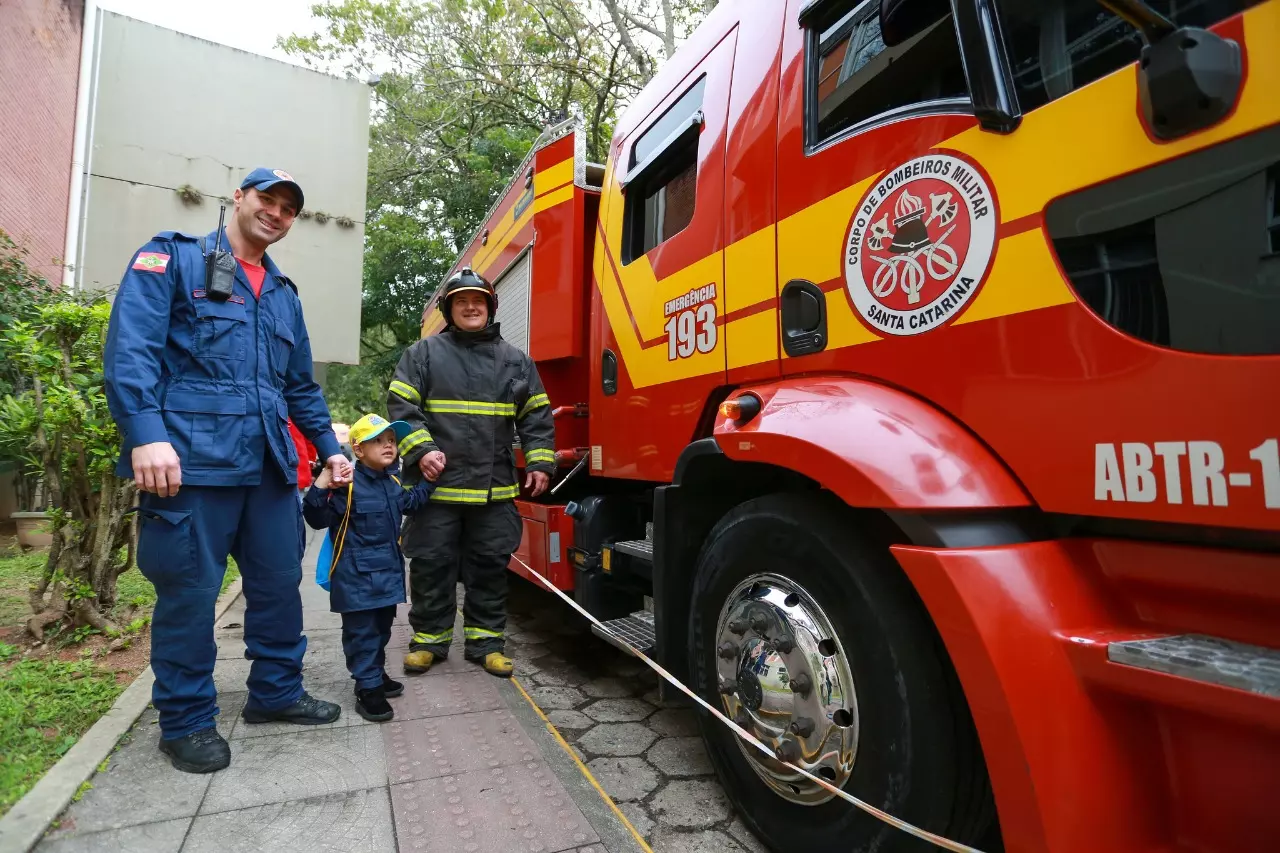 Foto: Corpo de Bombeiros Militar de SC/Divulgação 