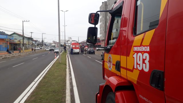 Mulher e criança de seis anos são atropeladas em Lages