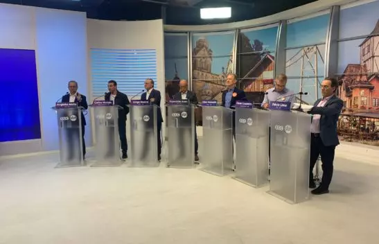 debate ao governo de santa catarina