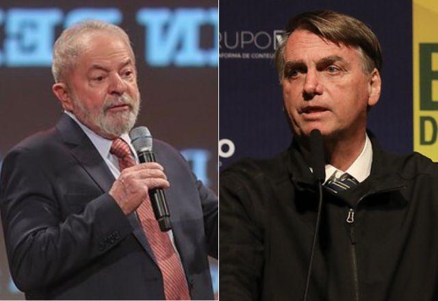 Diferença entre Lula e Bolsonaro caiu 6 pontos percentuais em duas semanas | Reprodução/SBT News

