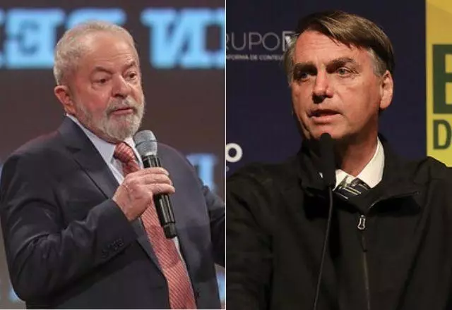 Diferença entre Lula e Bolsonaro caiu 6 pontos percentuais em duas semanas | Reprodução/SBT News

