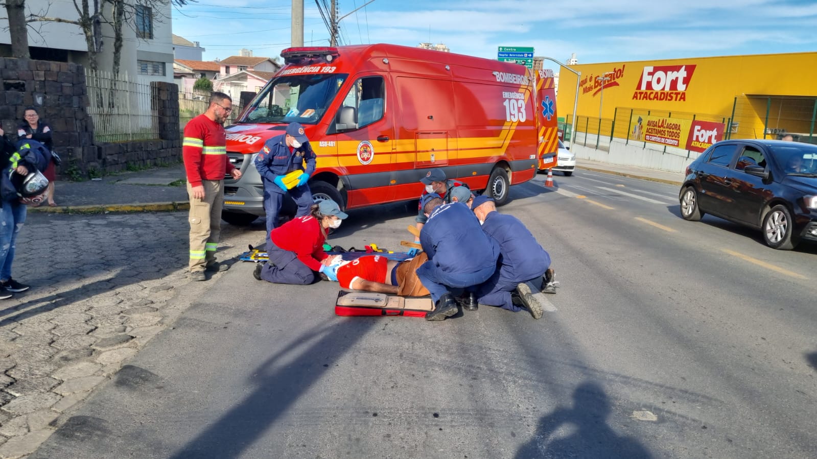 Foto: Corpo de Bombeiros/Divulgação