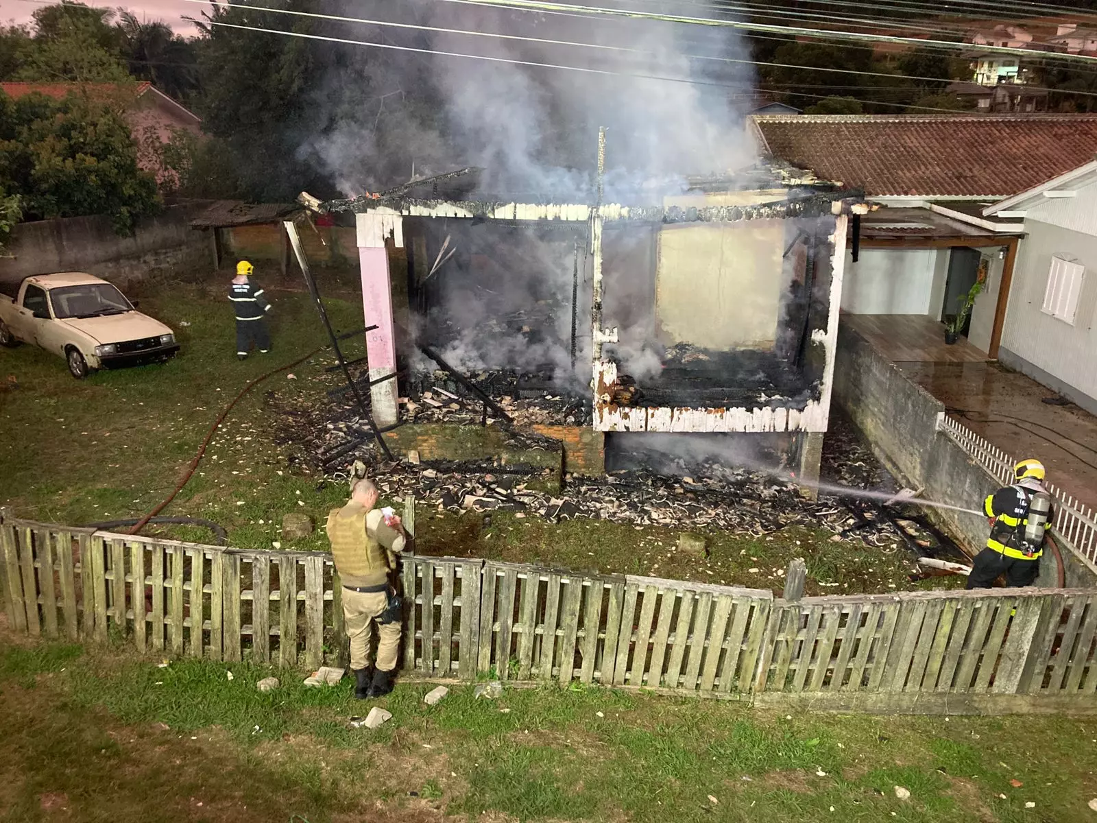 Foto: Corpo de Bombeiros de Urussanga / Divulgação