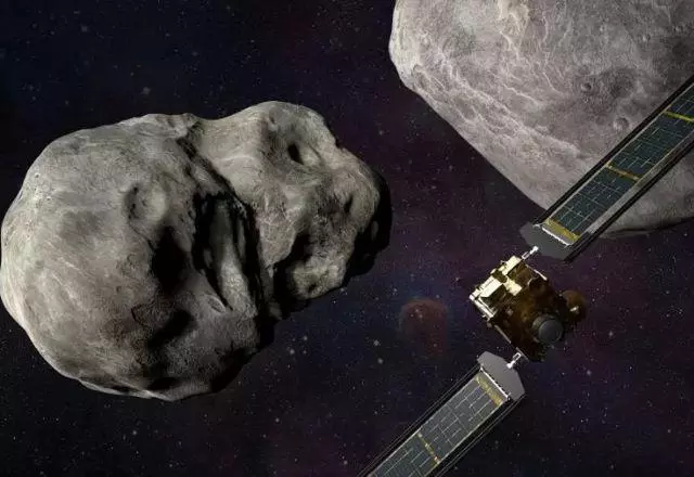 Expectativa é que o asteroide seja atingido por volta das 23h14 GMT, a uma velocidade de mais de 20 km/h | Divulgação/Nasa

