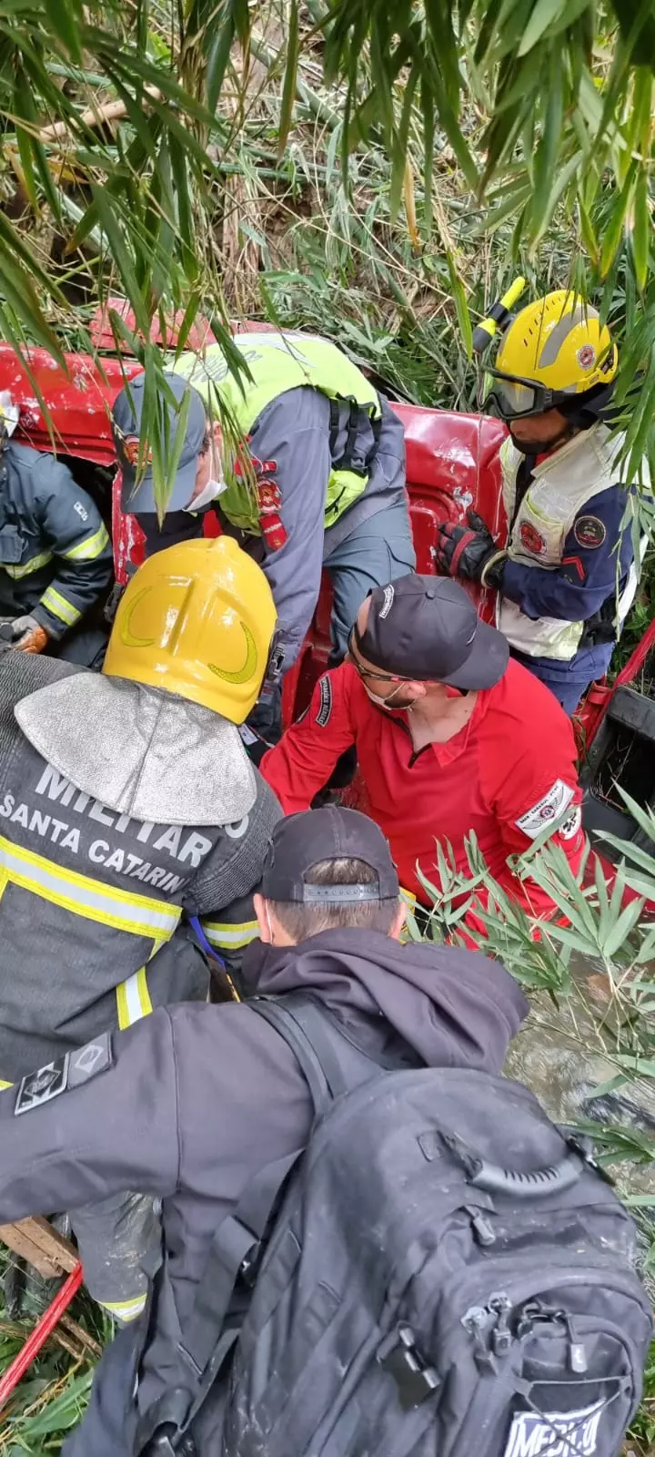 Foto: Corpo de Bombeiros de Santa Catarina