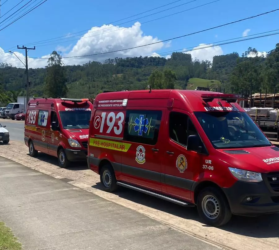 Foto: Bombeiros Voluntários | Divulgação