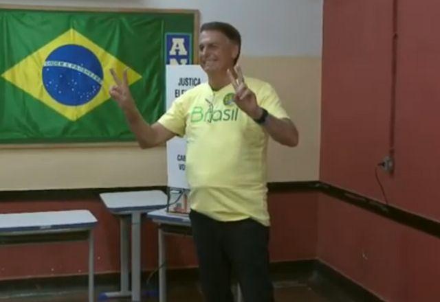 Chefe de Estado é aparece em segundo lugar nas pesquisas de intenção de voto | Reprodução/SBT News

