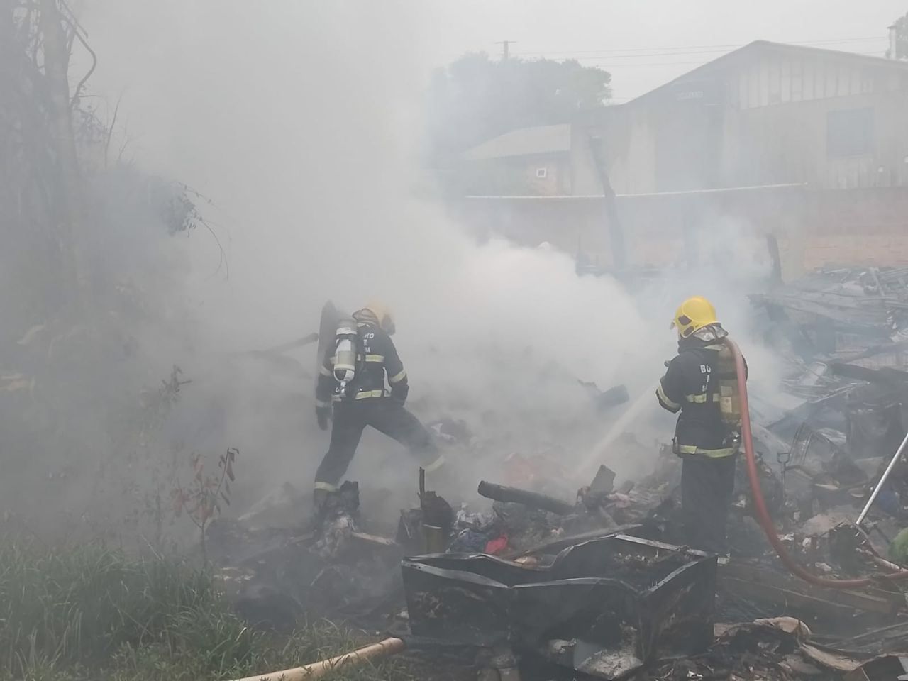 Foto: Corpo de Bombeiros Militar de Chapecó / Divulgação