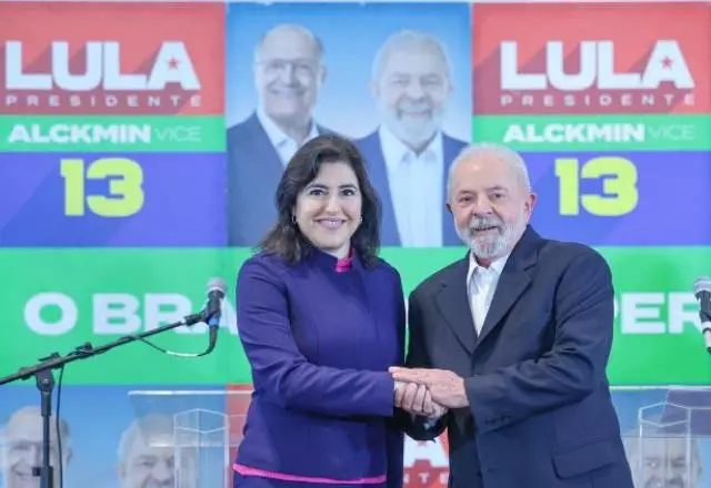 Terceira colocada no 1º turno, Simone Tebet apoia a candidatura de Lula, e participou de evento ao lado do petista | Foto: Ricardo Stuckert

