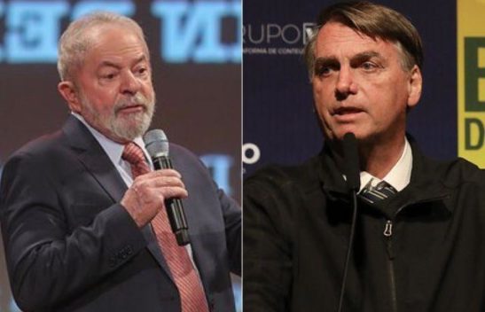 Lula da Silva levou uma goleada de Jair Bolsonaro em Joinville