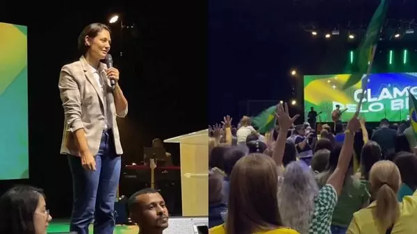 Michelle Bolsonaro. Foto:  Reprodução, Instagram