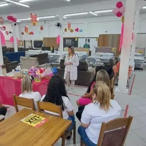 Prevenção ao câncer de mama mulheres de Joinville participam de bate-papo informativo (1)