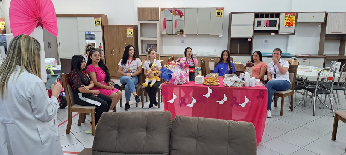 Prevenção ao câncer de mama mulheres de Joinville participam de bate-papo informativo (1)