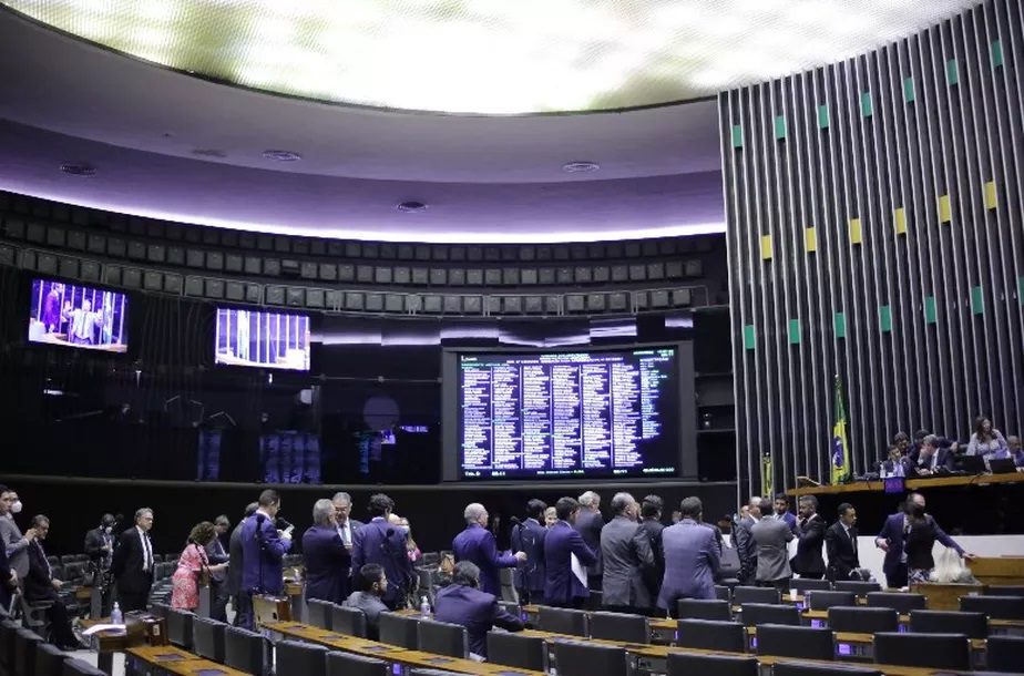 Plenário da Câmara dos Deputados, em Brasília 
Foto: Paulo Sergio / Câmara