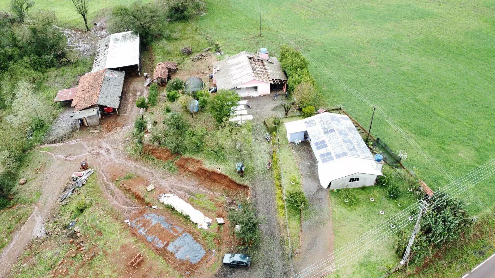 Foto: Defesa Civil de Bandeirante/Divulgação 