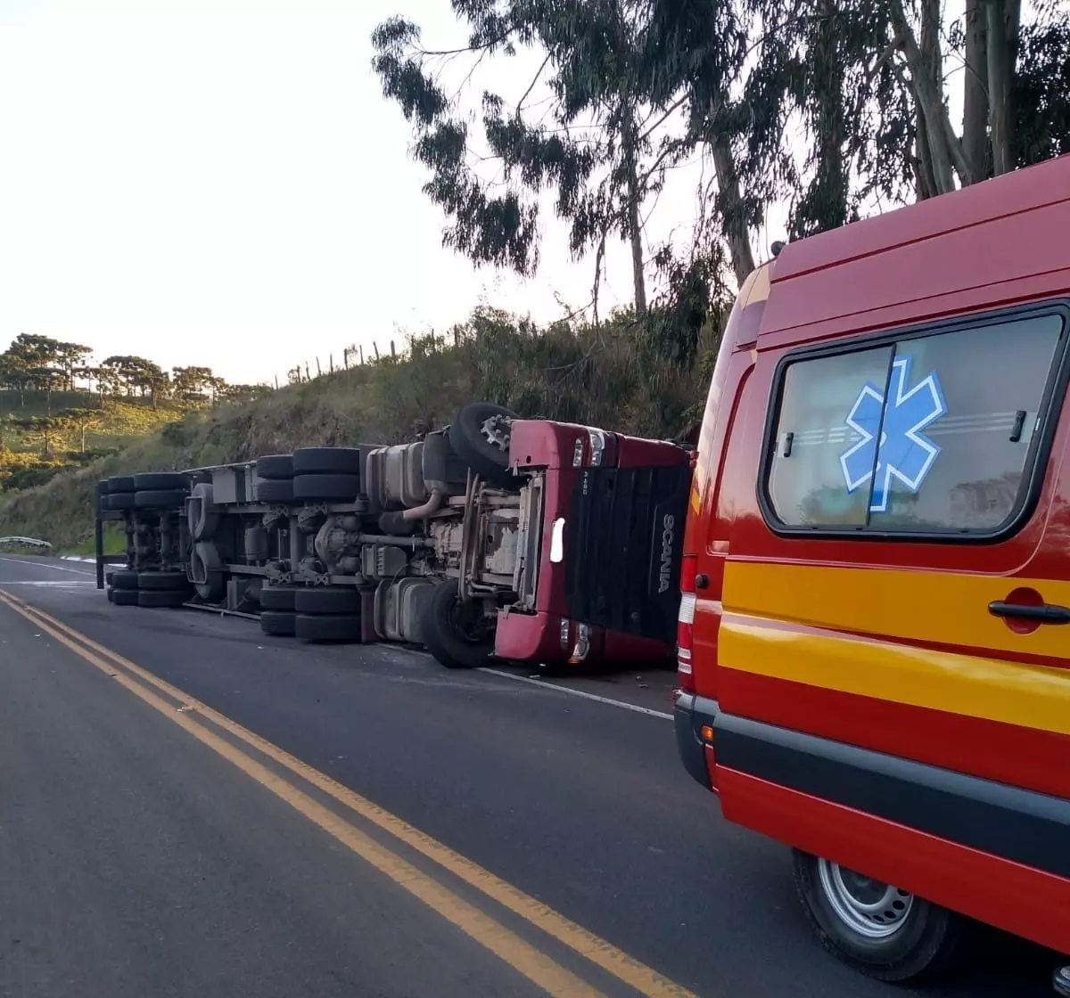 Foto: Corpo de Bombeiros Militar de Santa Catarina / Divulgação