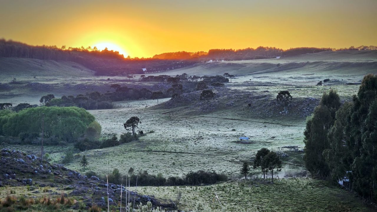 Recorde: 136 dias de geada na Serra Catarinense