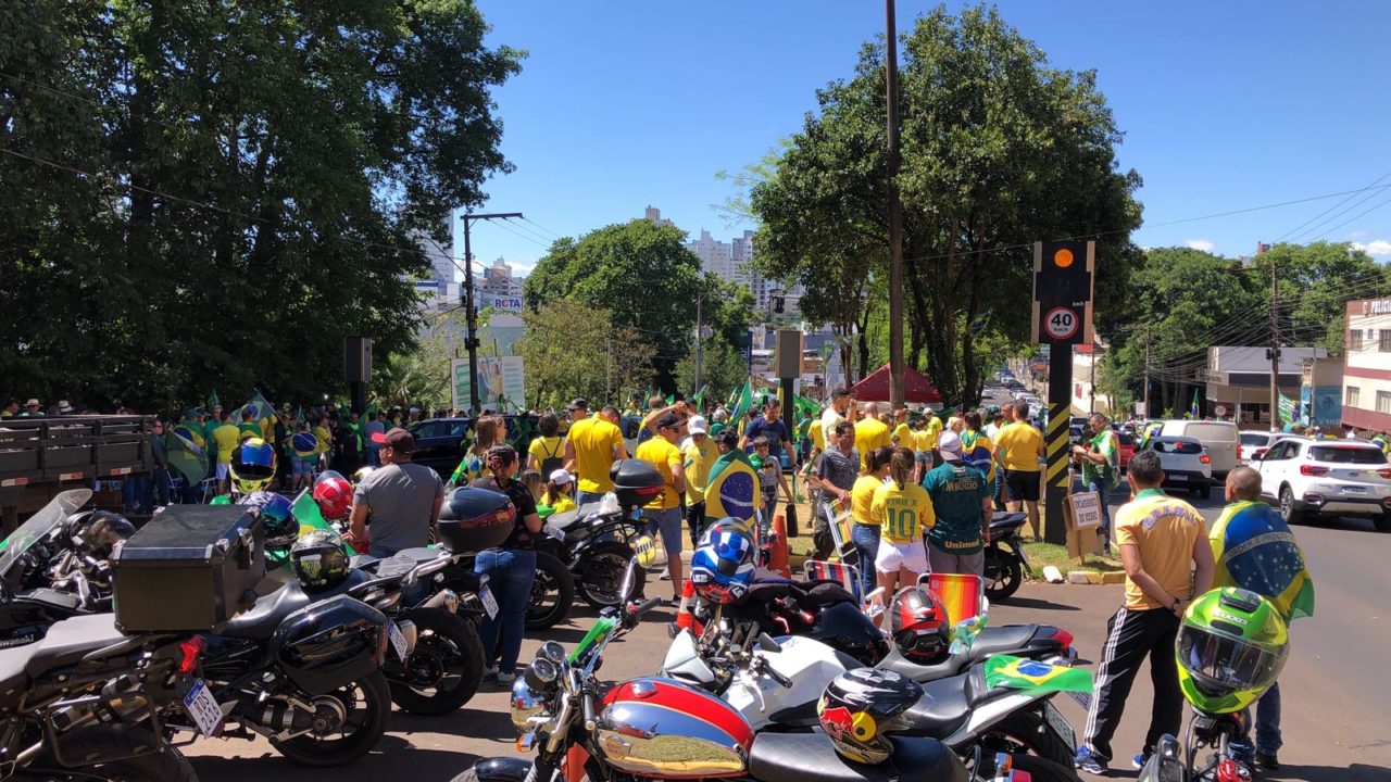 Feriado de manifestações por Santa Catarina veja as imagens (2) - Chapecó