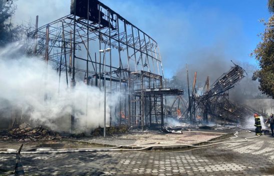 Incêndio atinge Estúdios Globo no Rio de Janeiro