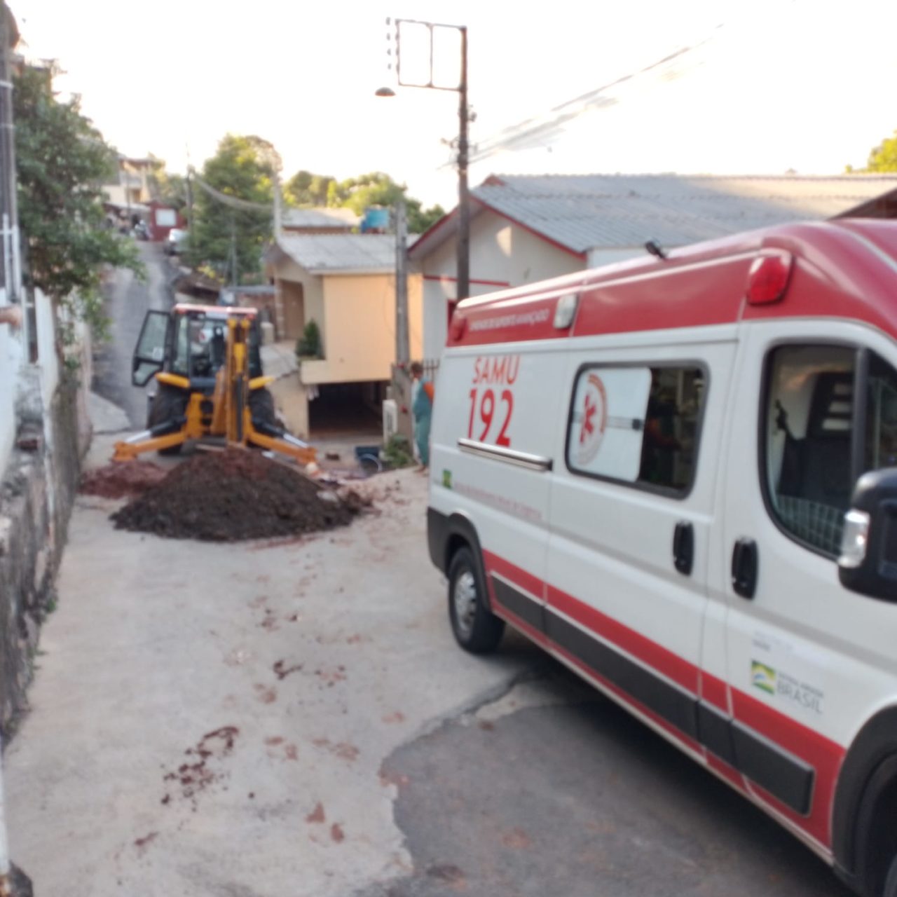 Acidente de trabalho deixa homem ferido em Chapecó