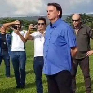 Bolsonaro no primeiro encontro com apoiadores depois das eleições | Foto: Reprodução

