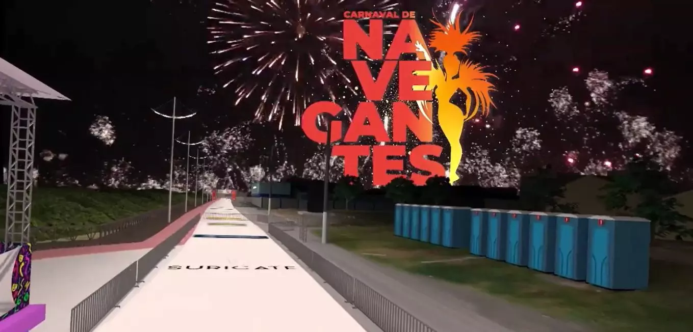 Carnaval de Navegantes. Foto: Prefeitura, Instagram, Reprodução 