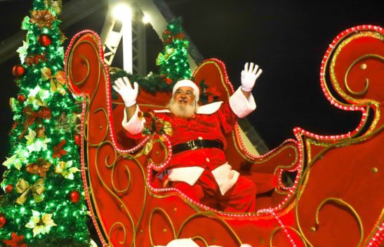 Programação de Natal, parada de natal em Florianópolis