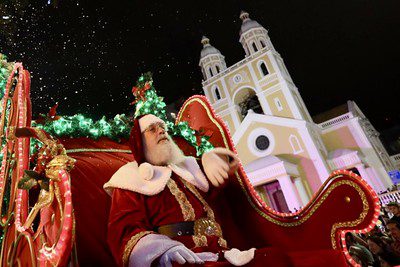 Parada de Natal. Foto: PMF, Divulgação 