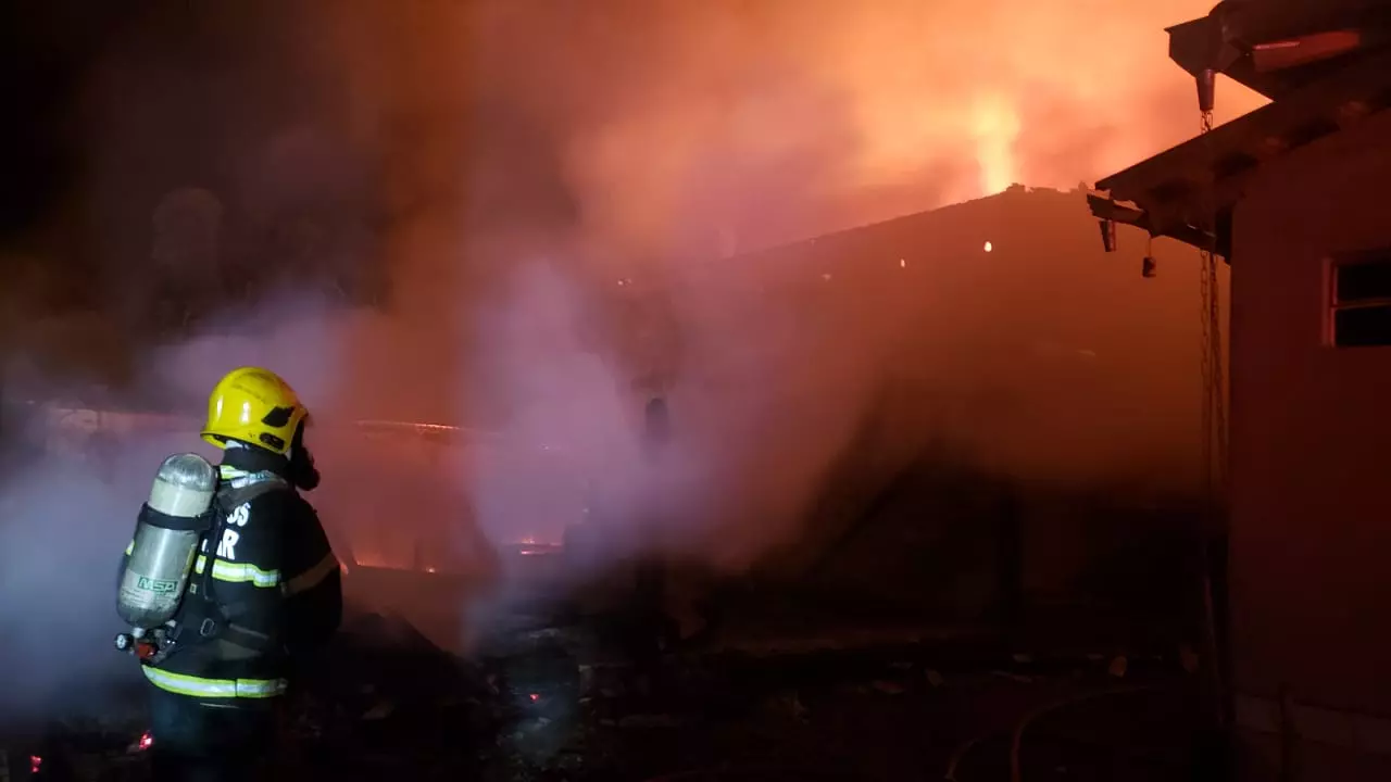 Foto: Corpo de Bombeiros Militar/Divulgação 