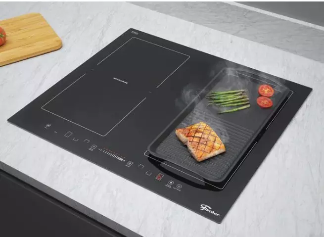 Fogão Cooktop Fischer Smartzone por Indução 4Q. Foto: Fischer, Reprodução 