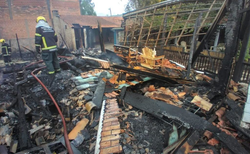 Foto: Corpo de Bombeiros Militar de Içara / Divulgação